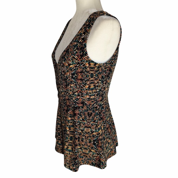 BONGO Multicolor Knit Top with Speckled Print - Picture 5 of 10